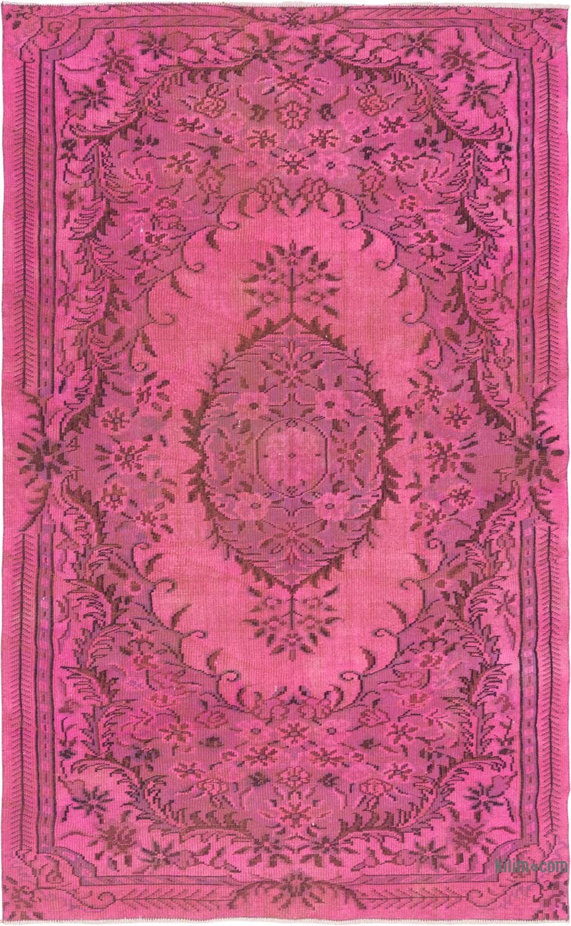 Boyali El Dokuma Vintage Hali - 177 cm x 288 cm - K0083615