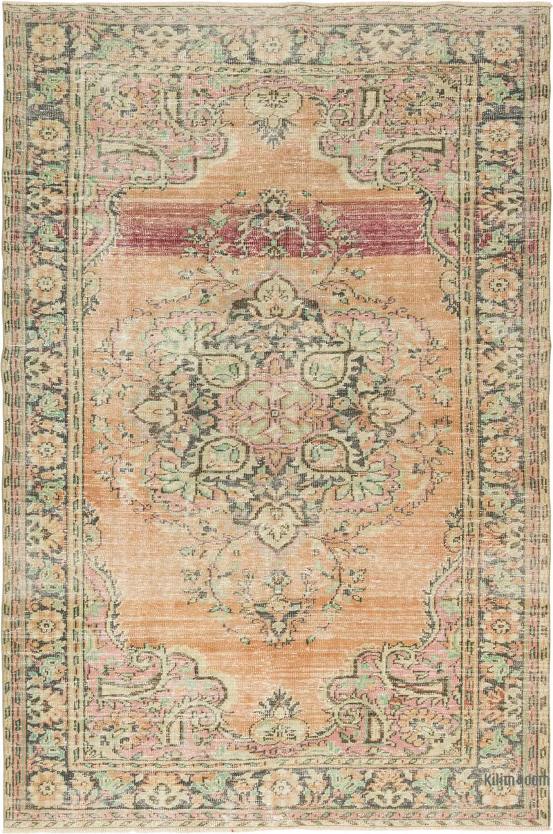 El Dokuma Vintage Hali - 204 cm x 310 cm - K0083616
