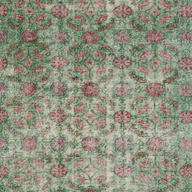 Vintage Turkish Hand-Knotted Rug - 6' 3" x 9' 7" (75" x 115") - K0083618