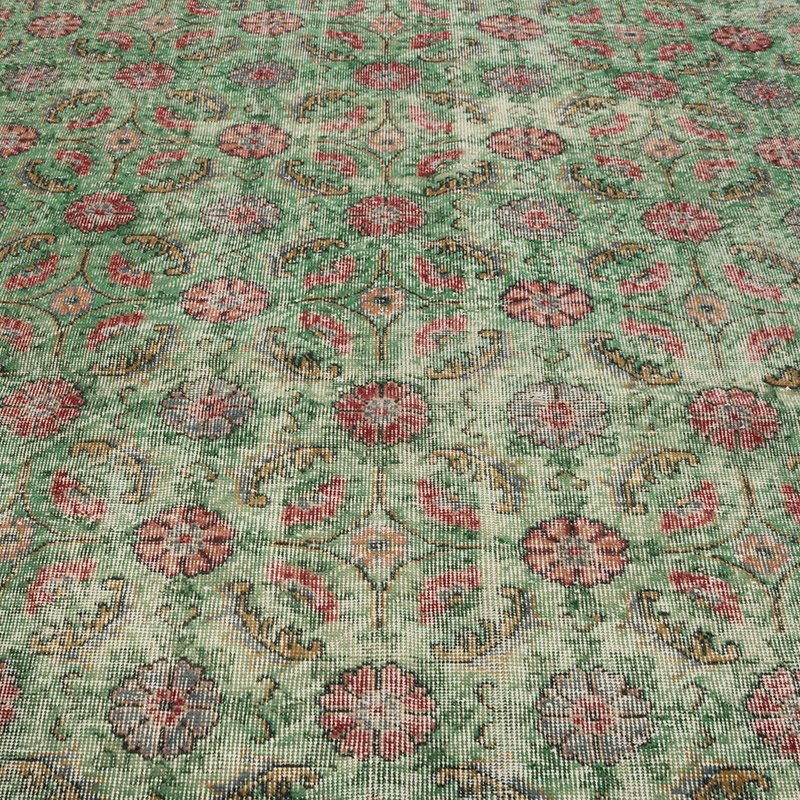 Vintage Turkish Hand-Knotted Rug - 6' 3" x 9' 7" (75" x 115") - K0083618