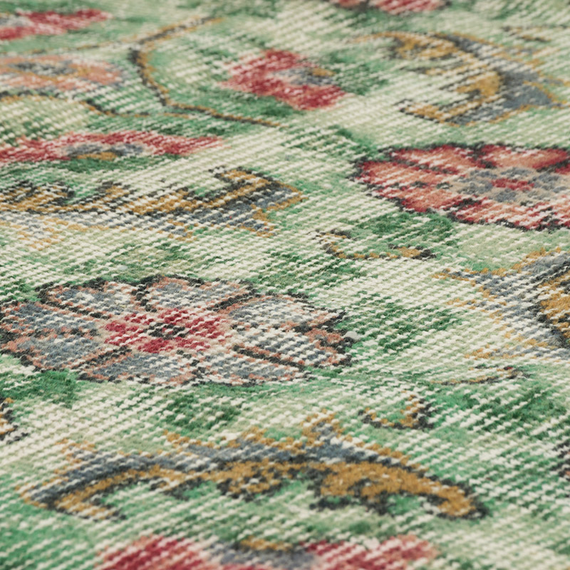 Vintage Turkish Hand-Knotted Rug - 6' 3" x 9' 7" (75" x 115") - K0083618