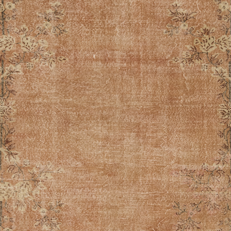 Vintage Turkish Hand-Knotted Rug - 6' 11" x 10' 3" (83" x 123") - K0083619