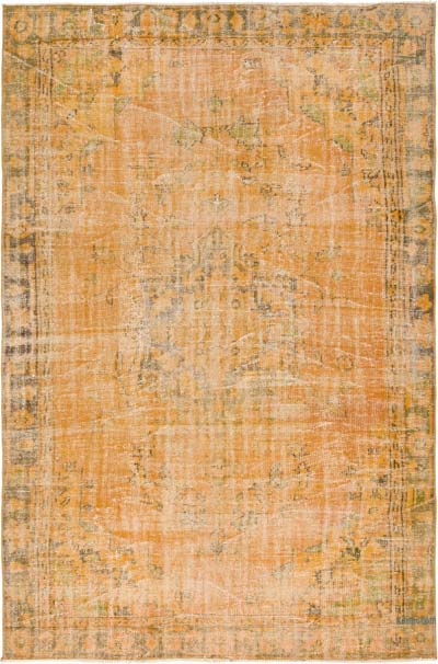 Boyali El Dokuma Vintage Hali - 187 cm x 282 cm