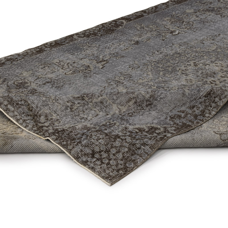 Over-dyed Vintage Hand-Knotted Turkish Rug - 5' 9" x 9' 10" (69" x 118") - K0083626