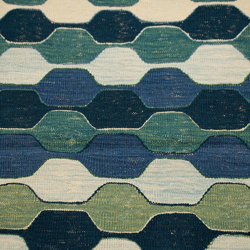 Yeni Kök Boya El Dokuma Kilim - 98 cm x 141 cm - K0083637