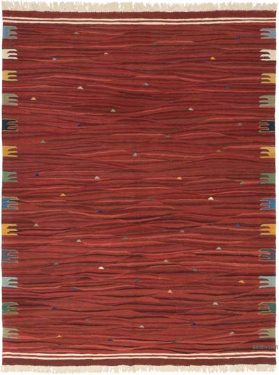 Yeni Kök Boya El Dokuma Kilim - 205 cm x 265 cm