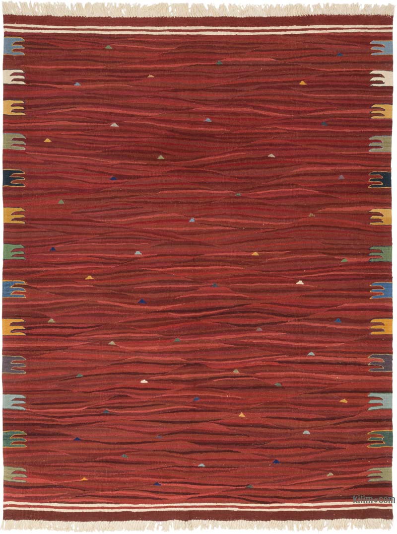 Yeni Kök Boya El Dokuma Kilim - 205 cm x 265 cm - K0083638
