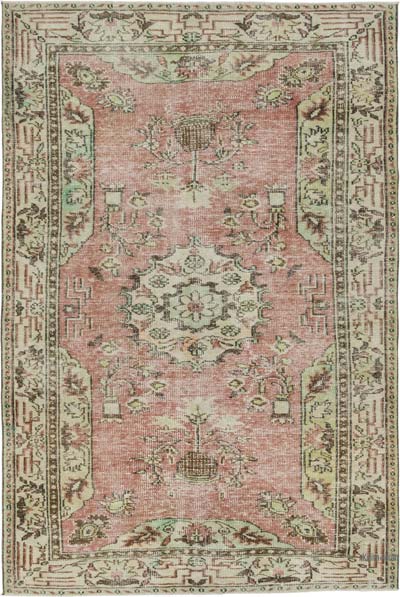 El Dokuma Vintage Hali - 170 cm x 254 cm