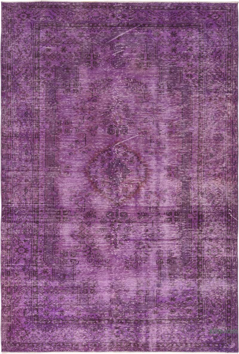 Boyali El Dokuma Vintage Hali - 198 cm x 291 cm - K0083651