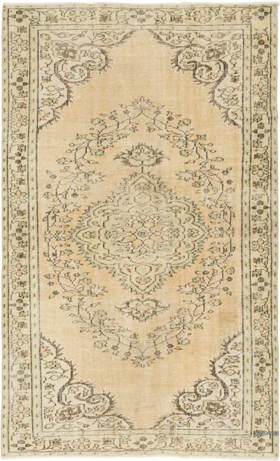 Boyali El Dokuma Vintage Hali - 165 cm x 270 cm