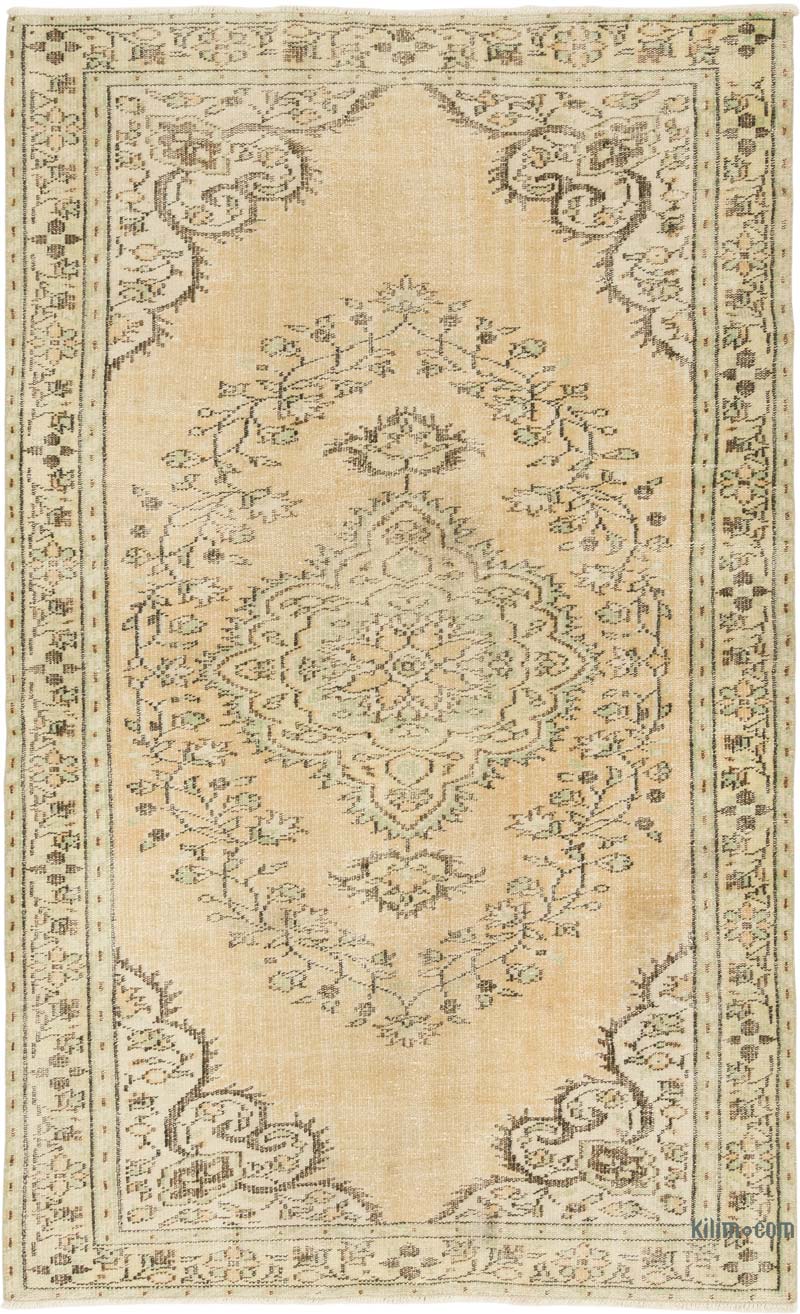 Boyali El Dokuma Vintage Hali - 165 cm x 270 cm - K0083652