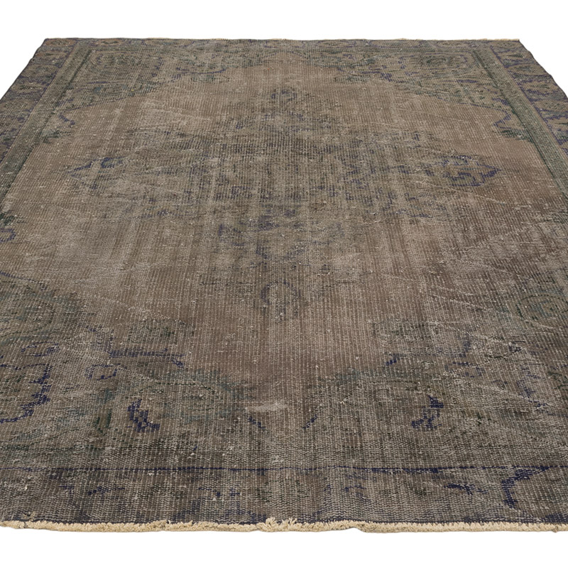 Alfombra Turca Vintage Sobre-teñida - 205 cm x 270 cm - K0083656