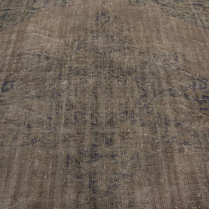 Alfombra Turca Vintage Sobre-teñida - 205 cm x 270 cm - K0083656