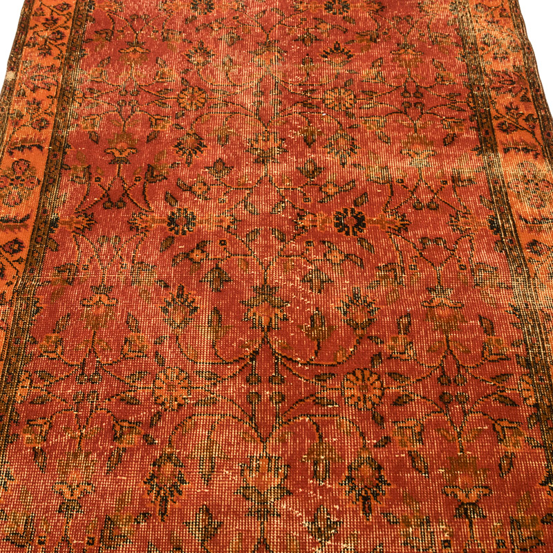 Alfombra Turca Vintage Sobre-teñida - 120 cm x 219 cm - K0083659