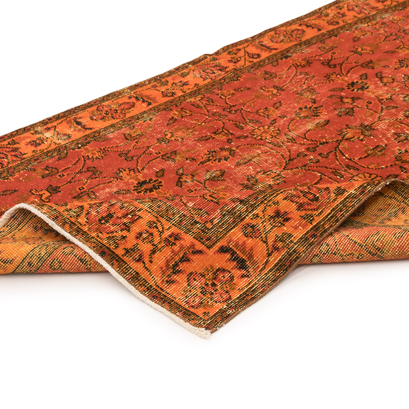 Alfombra Turca Vintage Sobre-teñida - 120 cm x 219 cm - K0083659