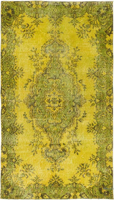 Boyali El Dokuma Vintage Hali - 119 cm x 210 cm