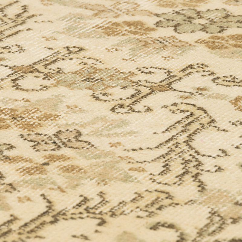 Alfombra Vintage Turca Anudada a Mano - 126 cm x 237 cm - K0083661