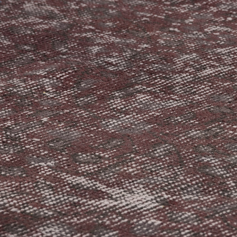 Over-dyed Vintage Hand-Knotted Turkish Runner - 2' 11" x 10'  (35" x 120") - K0083662