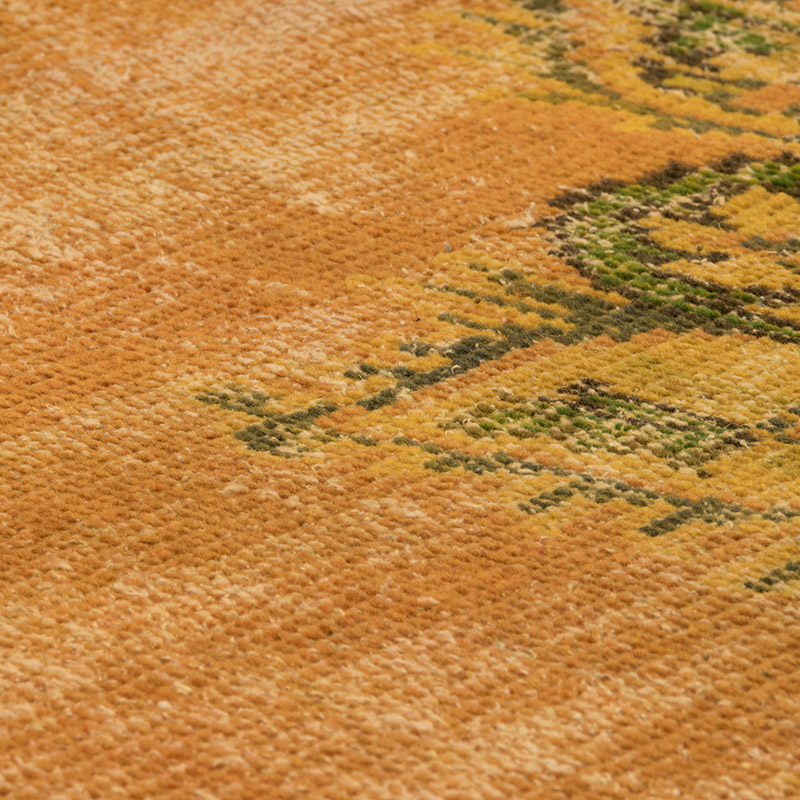 Over-dyed Vintage Hand-Knotted Turkish Rug - 6'  x 9'  (72" x 108") - K0083666