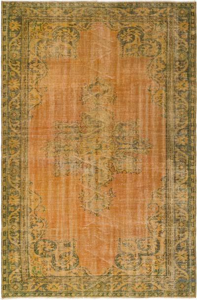 Boyali El Dokuma Vintage Hali - 182 cm x 275 cm