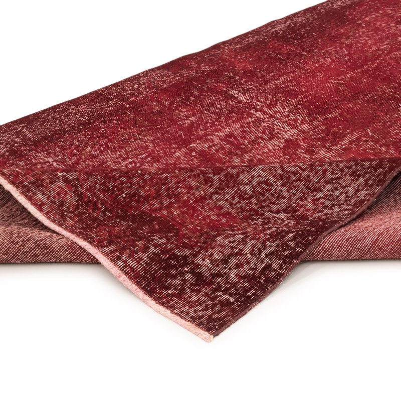 Alfombra Turca Vintage Sobre-teñida - 134 cm x 220 cm - K0083667