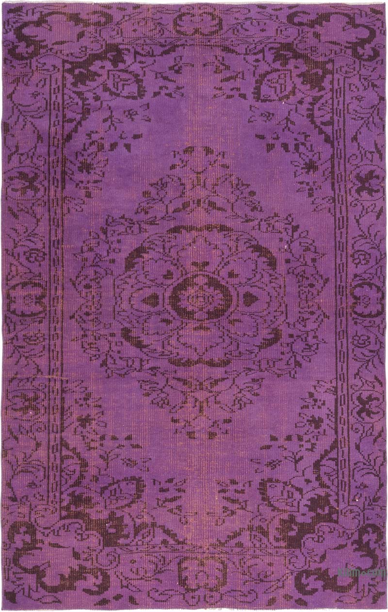 Boyali El Dokuma Vintage Hali - 155 cm x 245 cm - K0083669