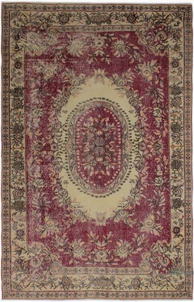 El Dokuma Vintage Halı - 168 cm x 268 cm