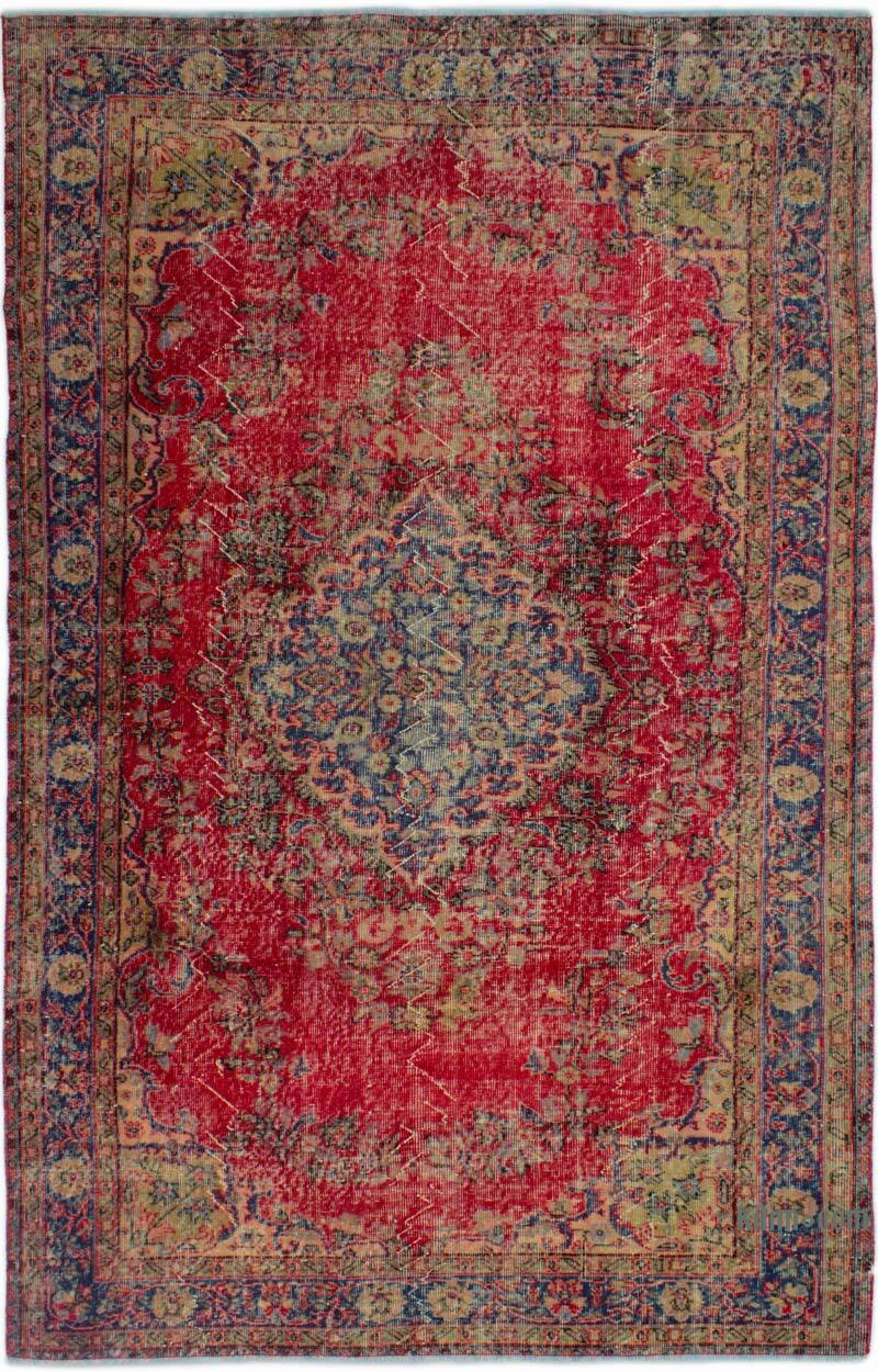 El Dokuma Vintage Halı - 175 cm x 275 cm - K0083674