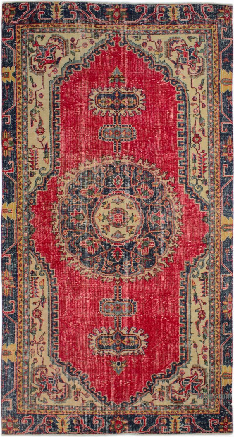 El Dokuma Vintage Halı - 155 cm x 293 cm - K0083681