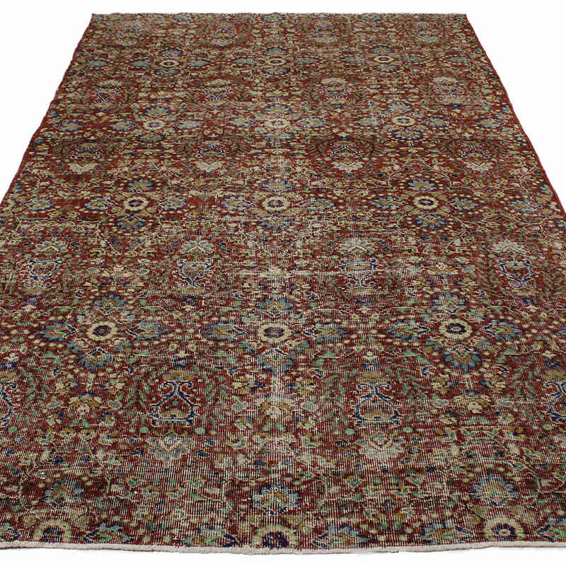 Alfombra Vintage Turca Anudada a Mano - 167 cm x 280 cm - K0083682