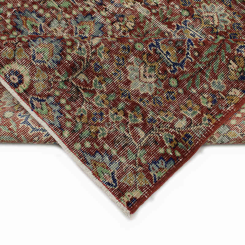 Alfombra Vintage Turca Anudada a Mano - 167 cm x 280 cm - K0083682
