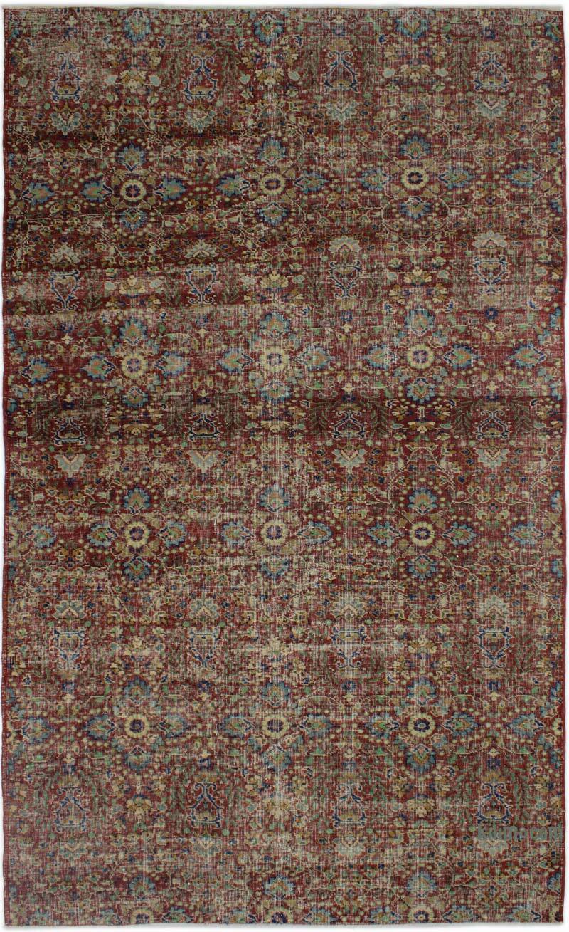 Alfombra Vintage Turca Anudada a Mano - 167 cm x 280 cm - K0083682