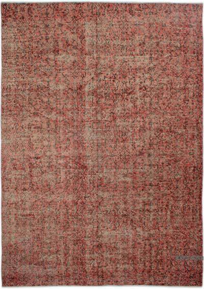 Vintage Turkish Hand-Knotted Rug - 6' 2" x 8' 10" (74" x 106")