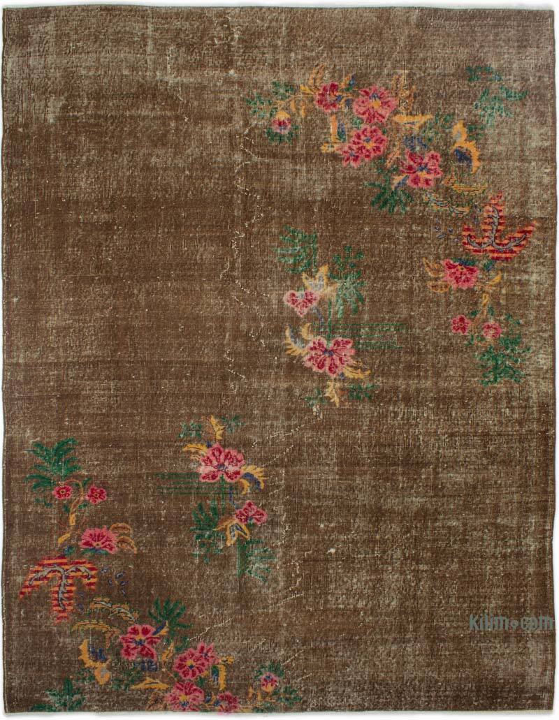 El Dokuma Vintage Halı - 212 cm x 277 cm - K0083684