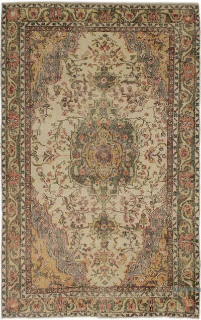 El Dokuma Vintage Halı - 167 cm x 267 cm