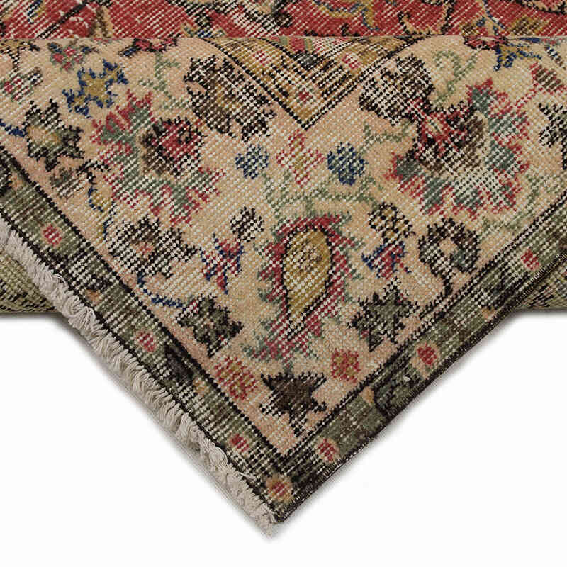 Alfombra Vintage Turca Anudada a Mano - 173 cm x 284 cm - K0083686