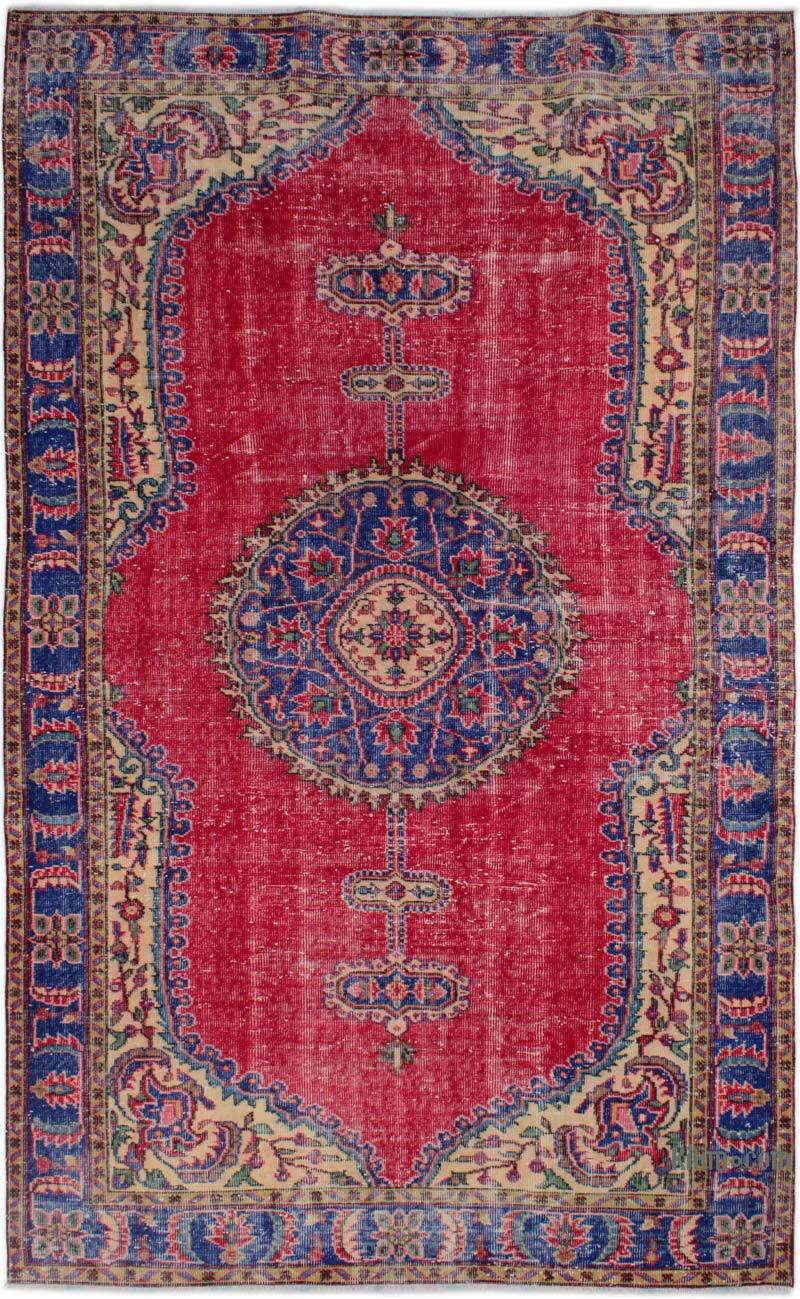 Vintage Turkish Hand-Knotted Rug - 5' 4" x 8' 11" (64" x 107") - K0083690