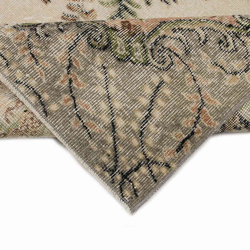 Vintage Turkish Hand-Knotted Rug - 5' 7" x 9' 3" (67" x 111") - K0083691