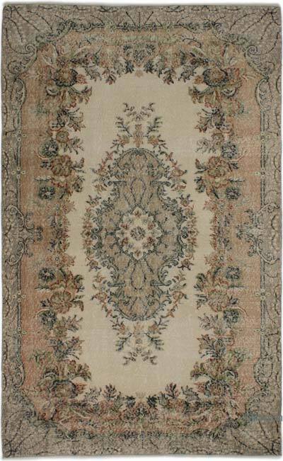 El Dokuma Vintage Halı - 171 cm x 281 cm