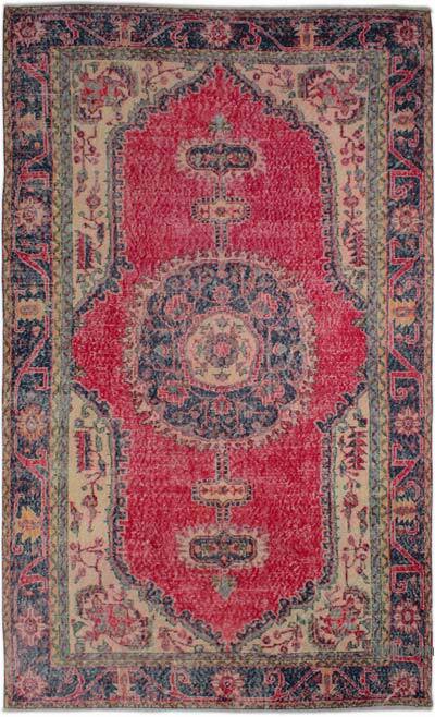 Alfombra Vintage Turca Anudada a Mano - 175 cm x 300 cm