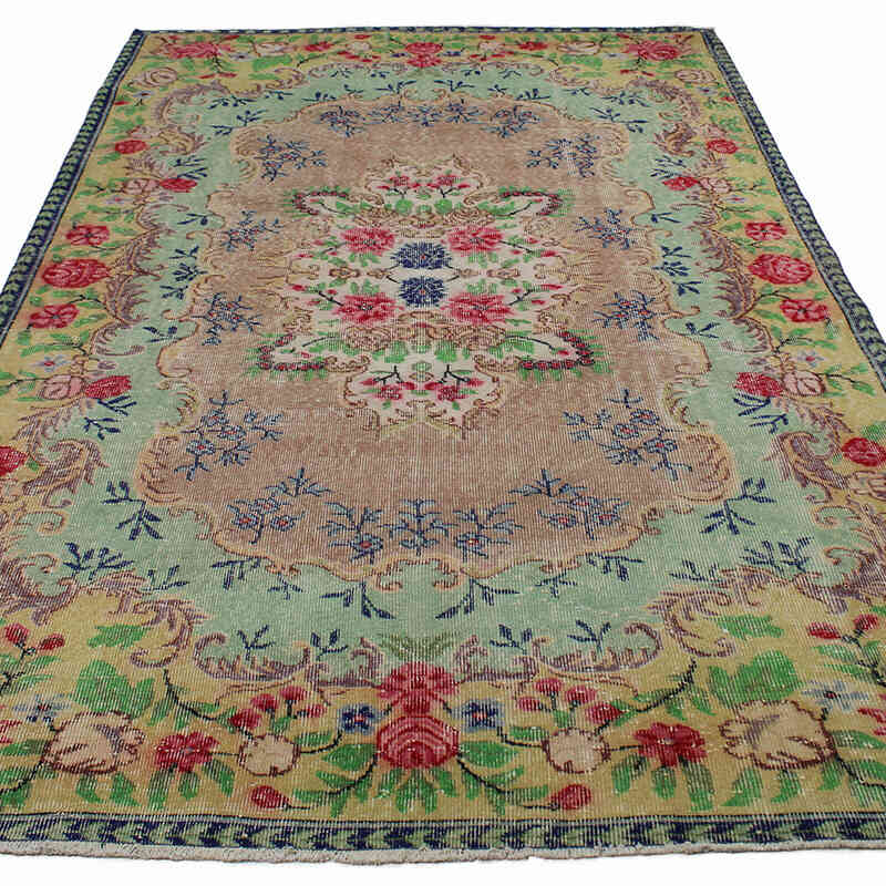 El Dokuma Vintage Halı - 180 cm x 300 cm - K0083693