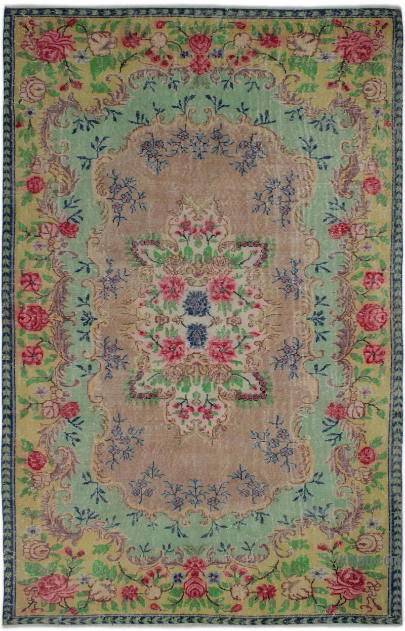 El Dokuma Vintage Halı - 180 cm x 300 cm - K0083693