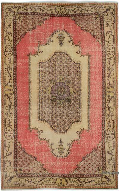 El Dokuma Vintage Halı - 166 cm x 267 cm