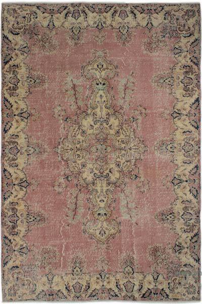Vintage Turkish Hand-Knotted Rug - 6' 3" x 9' 9" (75" x 117")