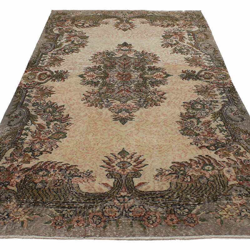 El Dokuma Vintage Halı - 159 cm x 281 cm - K0083702