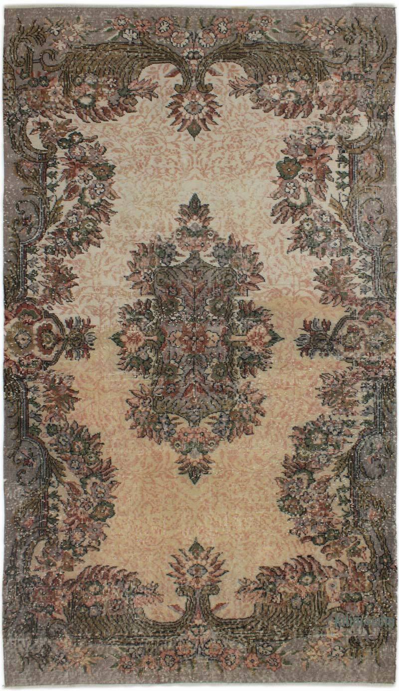 El Dokuma Vintage Halı - 159 cm x 281 cm - K0083702