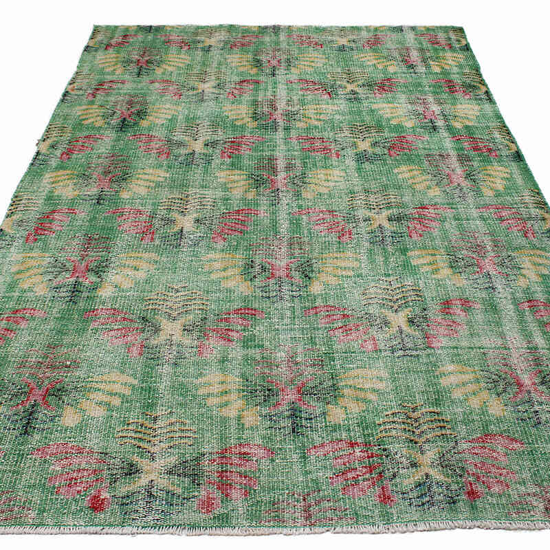 Vintage Turkish Hand-Knotted Rug - 5' 4" x 8' 7" (64" x 103") - K0083703