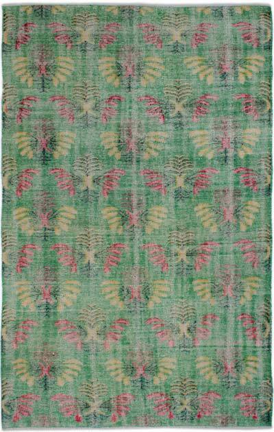 Alfombra Vintage Turca Anudada a Mano - 163 cm x 262 cm