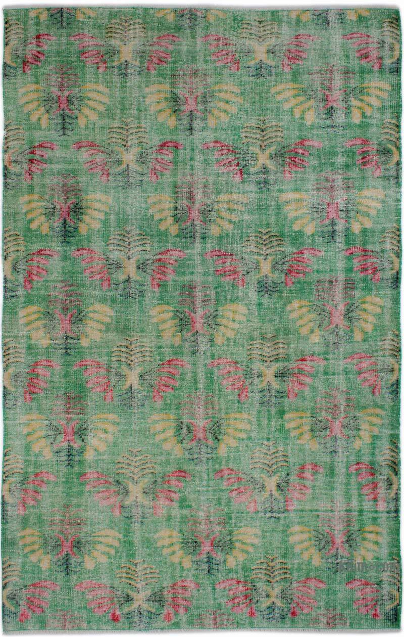 Vintage Turkish Hand-Knotted Rug - 5' 4" x 8' 7" (64" x 103") - K0083703