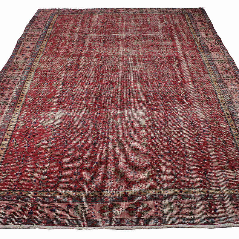 El Dokuma Vintage Halı - 193 cm x 300 cm - K0083707